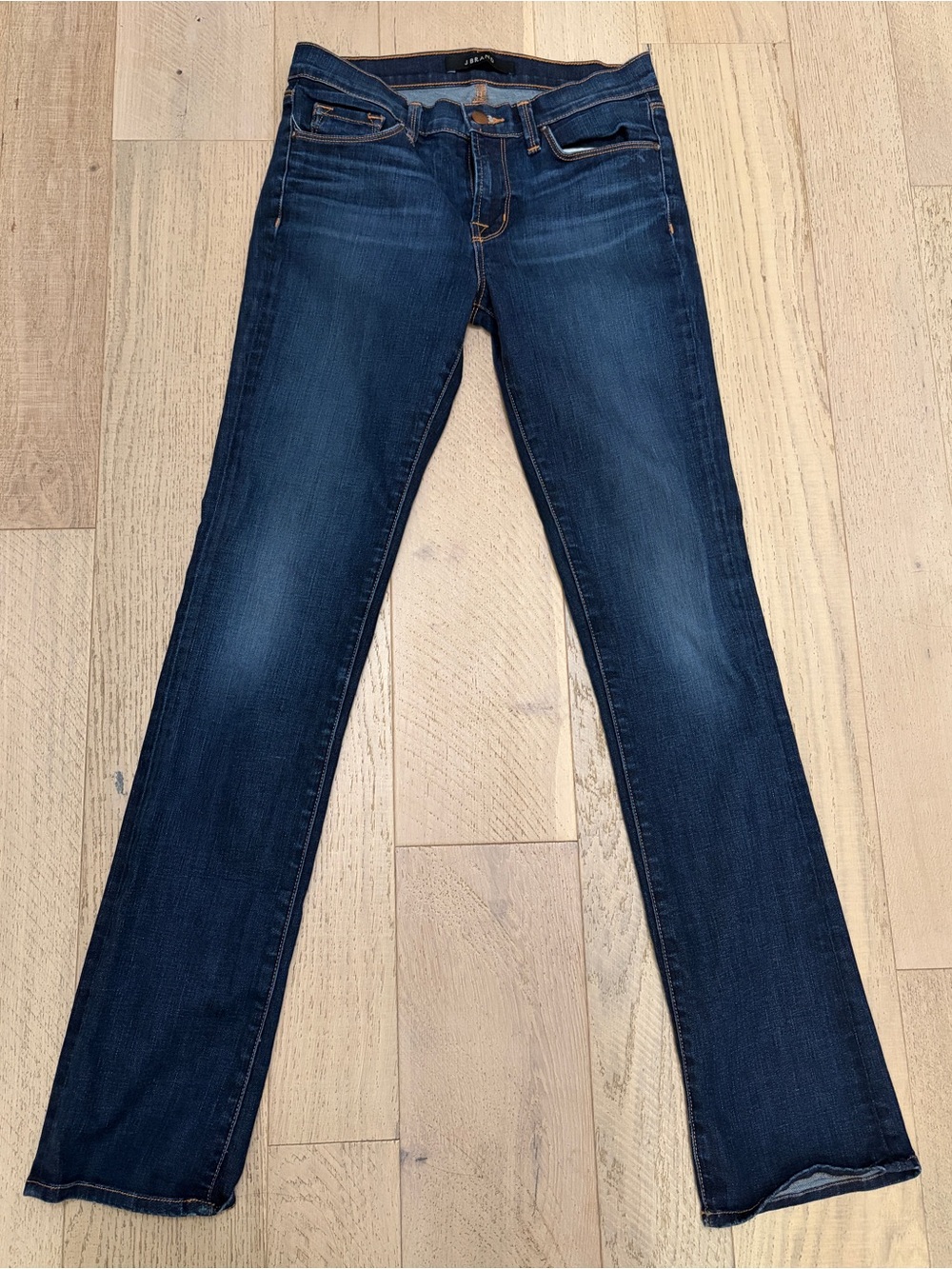 J Brand Dark Blue Women's Straight-Leg Jeans